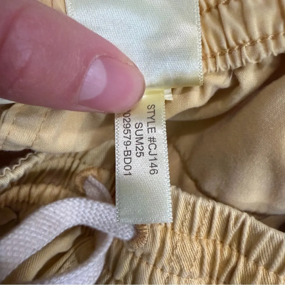 NWOT j crew amber honey Garment-dyed dock short